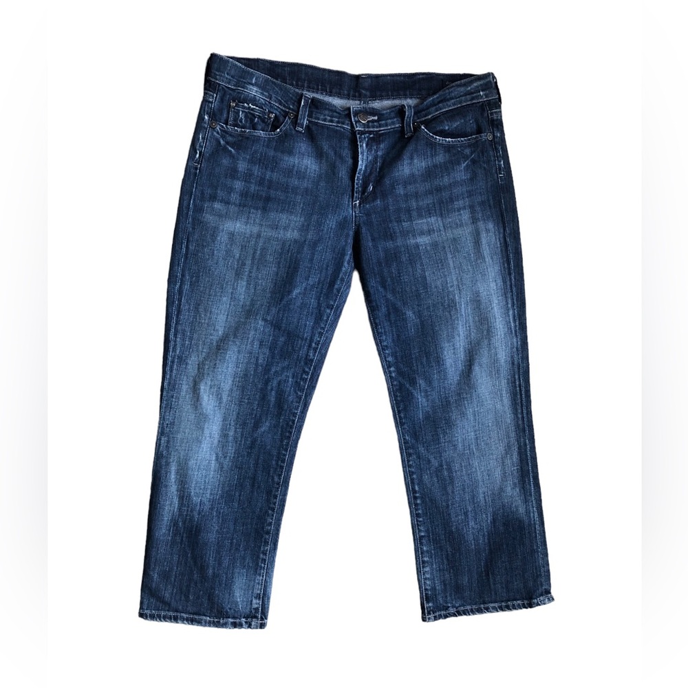 Citizens of Humanity Crop‎ Jeans  Womens Size 32 Medium Wash Style 1188-145